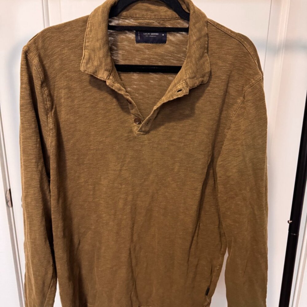 Lucky Brand Long Sleeve Shirt - army green